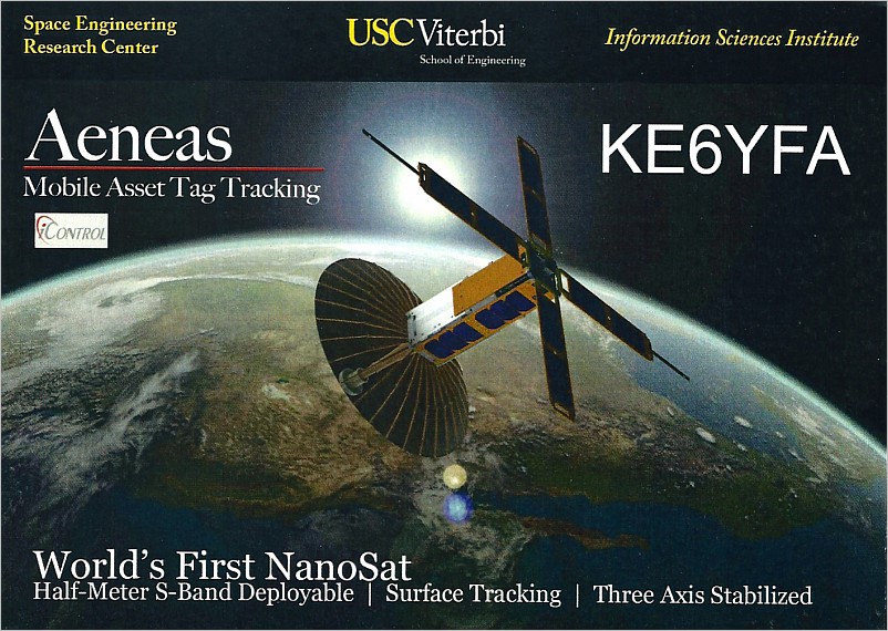 AENEAS QSL front