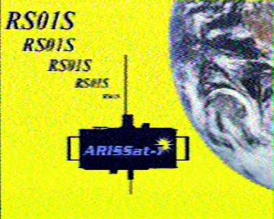 ARISSat-1 SSTV #1