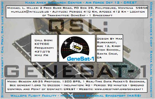 GeneSat eQSL