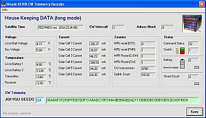 SEEDS CW Telemetry Decoder