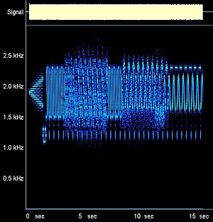 NF Spektrum SSTV Signal Scottie